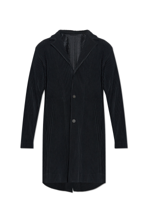Navy blue Pleated Coat Homme Plissé Issey Miyake - Vitkac Canada